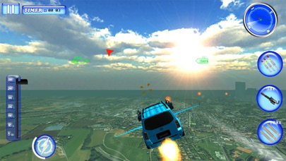 Flying Jeep Gunship Battle 3D 2017 screenshot 1