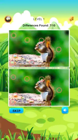 Game screenshot Find and Spot The Differences Photo Zoo Animals apk