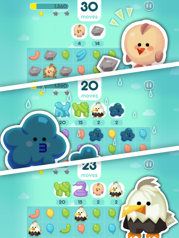 Balloon Animal Friends Pop: Bubble Blast King iPad screenshot