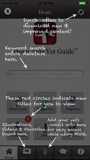 horse side vet guide iphone screenshot 2