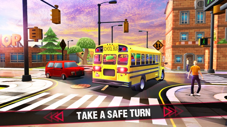 School Bus 3D Game