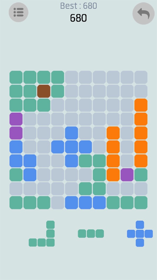 #5. Gridy Block - Hexa HQ Puzzle (iOS) 由: Aljosa Pavsic