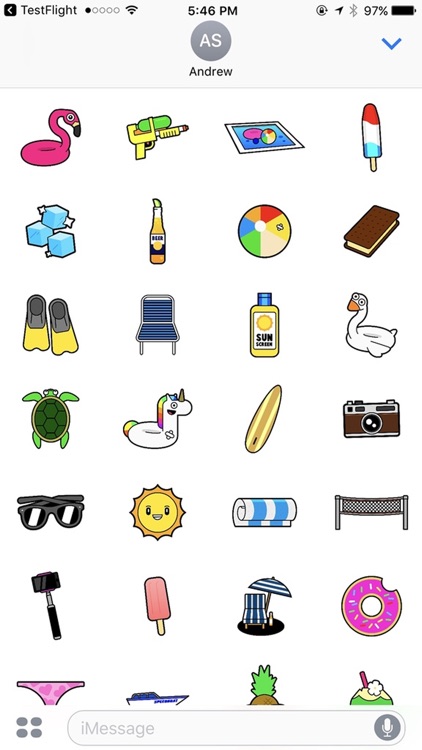 SummerMoji: Summer Stickers and Emojis