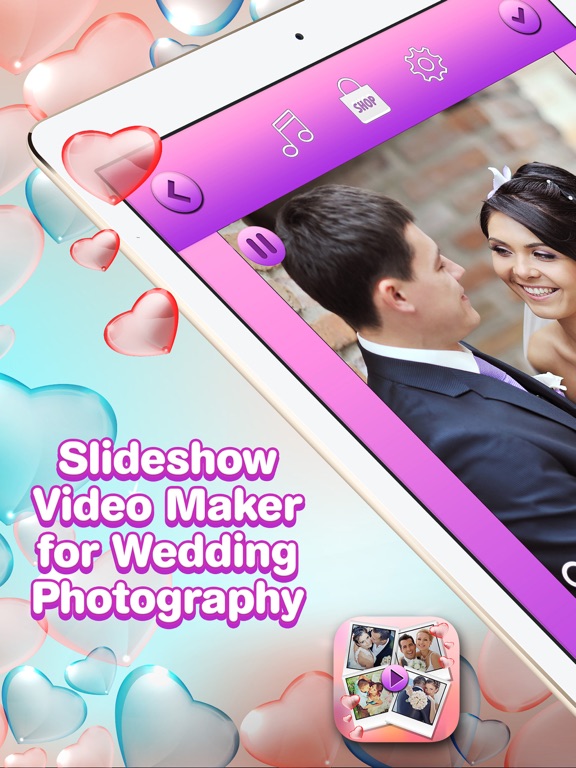 Screenshot #4 pour Diaporama photographie de mariage