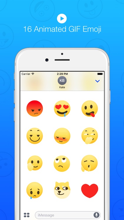 EMOJImoji - Best Animated Emoji Pack for iMessage