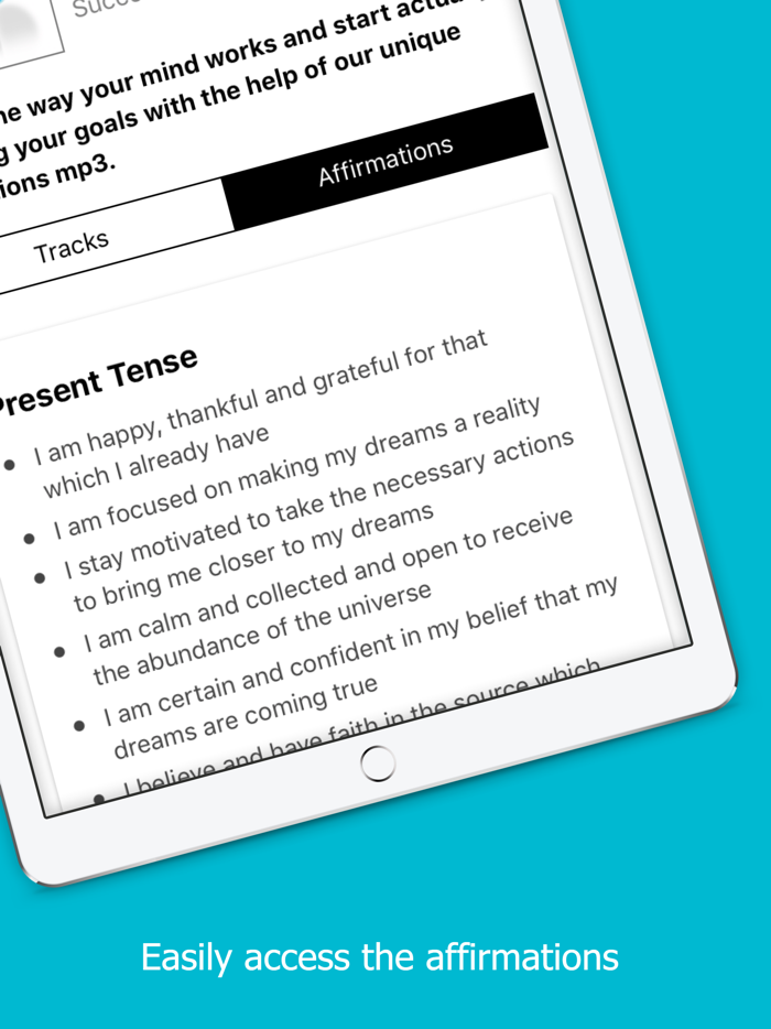 Trinity Affirmations