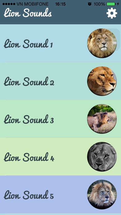 Screenshot #2 pour Lion Sounds - Lion Roaring, Lion Music