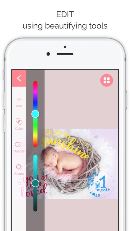 Swaddle - Photo Editor for Baby Pics & Pregnancy