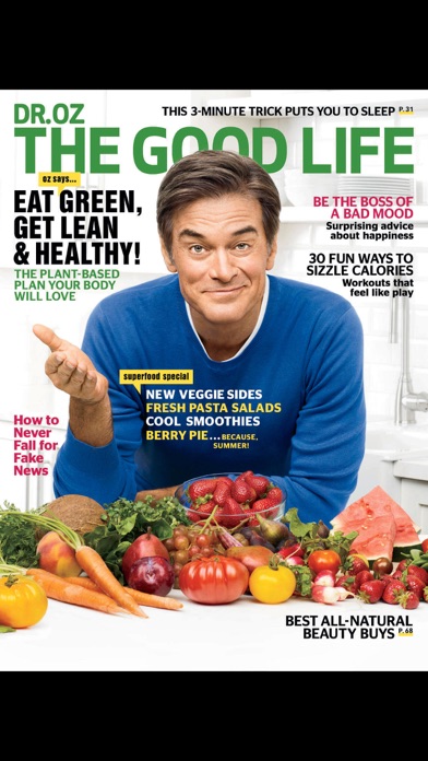 Dr. Oz The Good Life Magazine USのおすすめ画像1