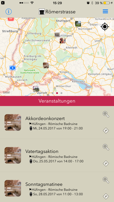 Screenshot #2 pour Roemerstrasse Neckar-Alb-Aare