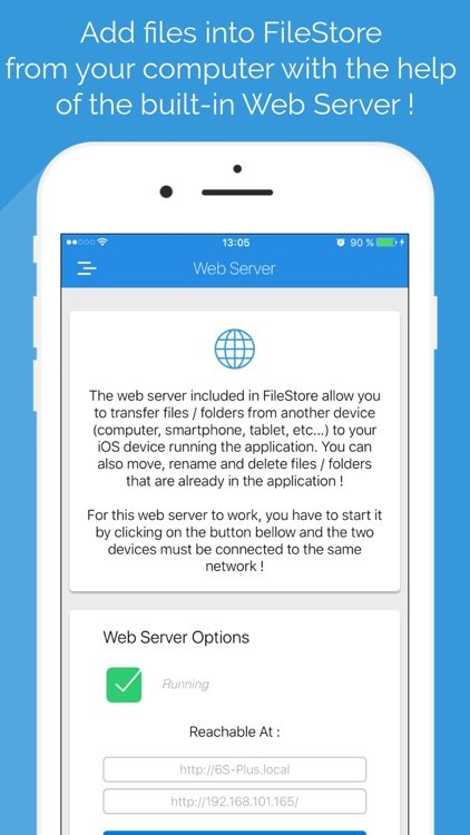 FileStore : Files Manager