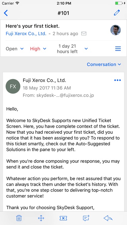 SkyDesk Support