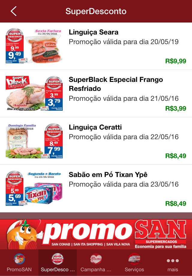Promo SAN Supermercados screenshot 3