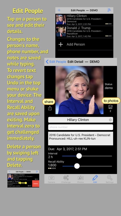 FaceCards - Memorize People's Names screenshot-4