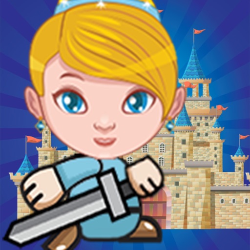 Cute Princess warrior runner adventure girl games app icon