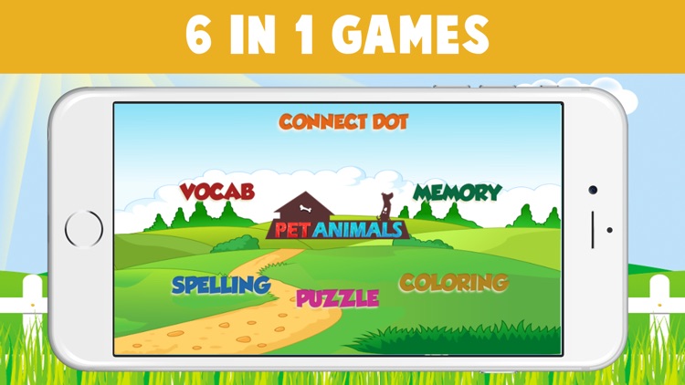 Baby First Words - Pet Name Vocab Matching Learn