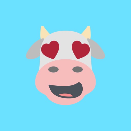 Cows + Cattle Emojis & Stickers Cow Moji by dreamvilleapps