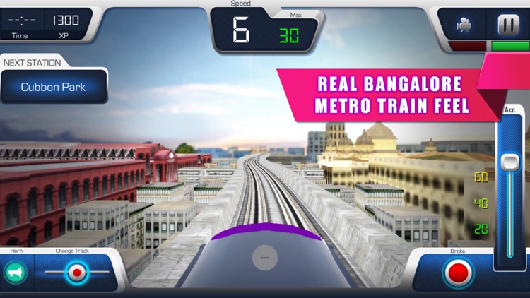 Bangalore Metro Train 2017 Premium