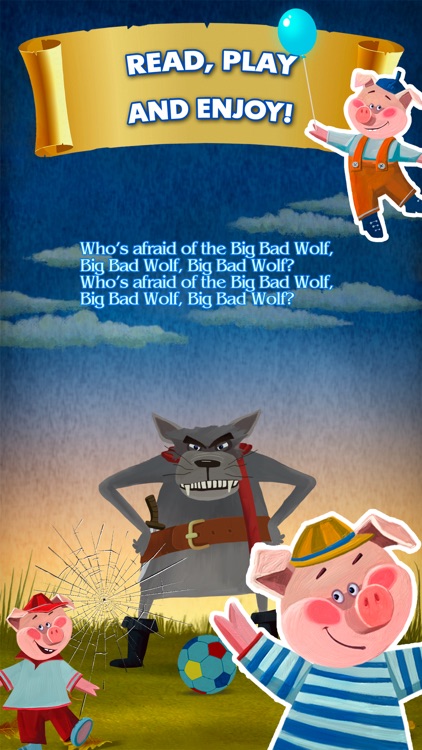 Three Little Pigs and Big Bad Wolf screenshot-3