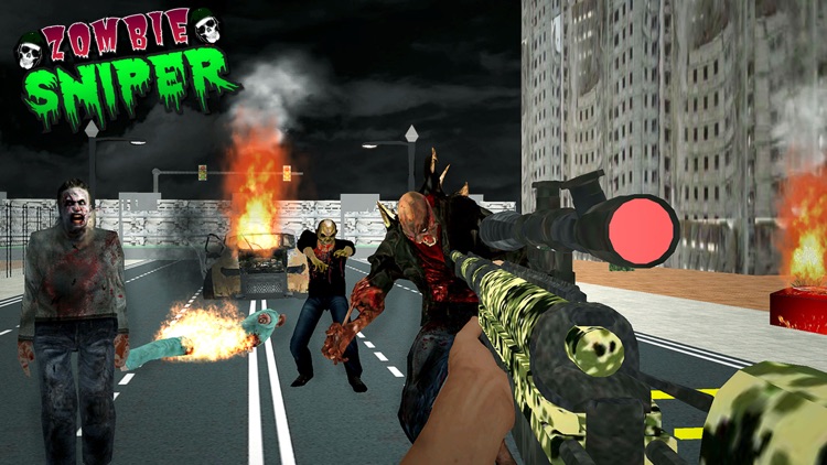 Zombie Sniper Shooting Expert screenshot-3