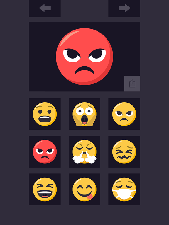 The emoji nation exploji games: sticker for faces iPad screenshot 4 - Entertainment app