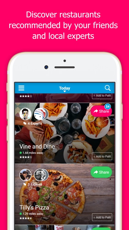 Palit: Find Food with Friends