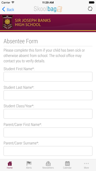 How to cancel & delete Sir Joseph Banks High School - Skoolbag from iphone & ipad 4
