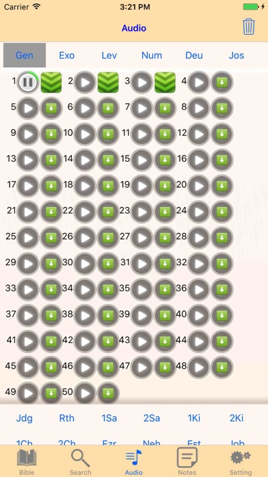 King James Version Bible Audio offline Scriptures Screenshot