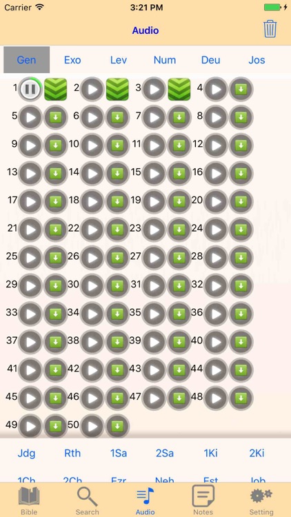 King James Version Bible Audio offline Scriptures screenshot-3