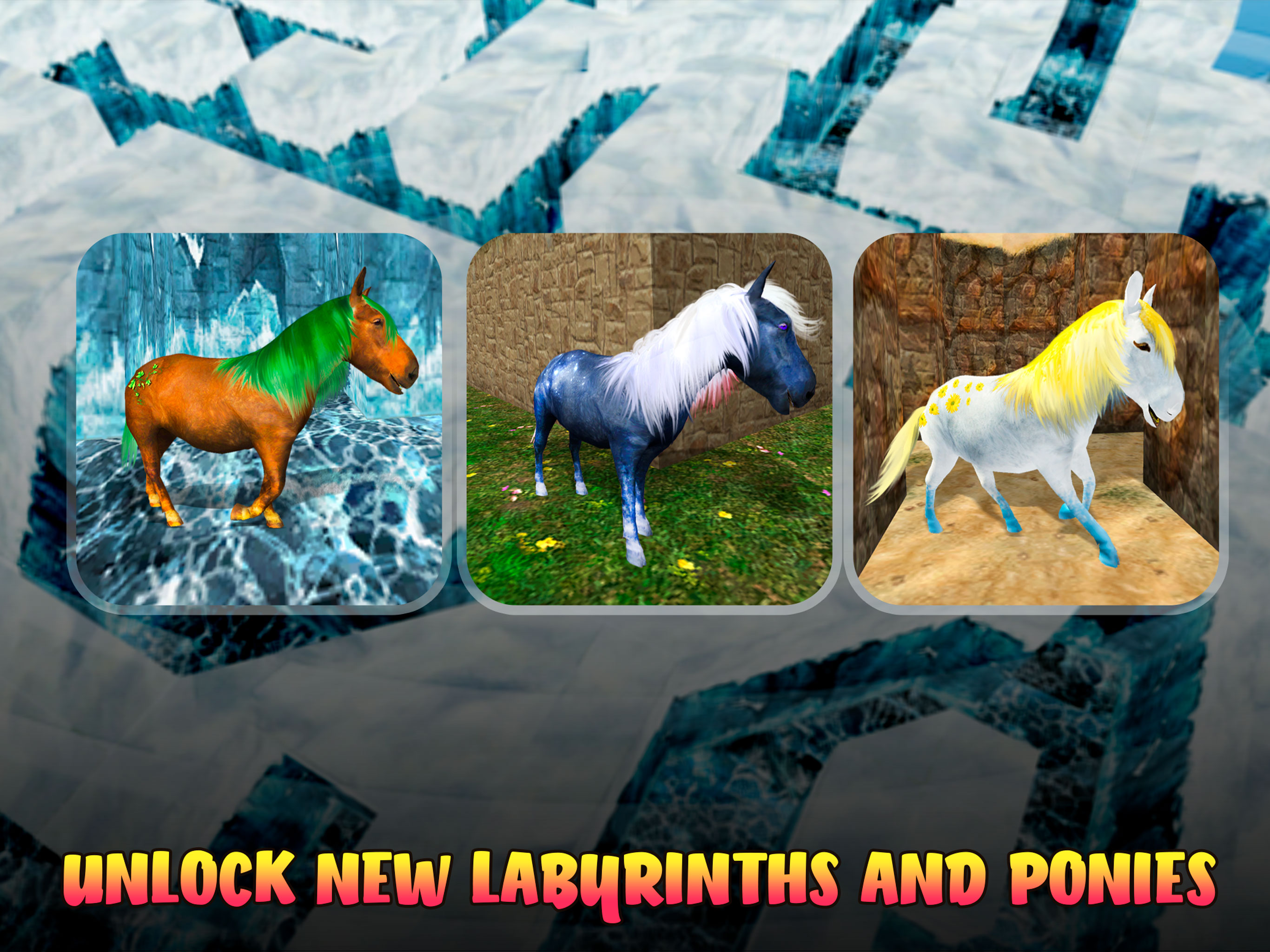 Little Pony Maze Runner Simulator screenshot 7