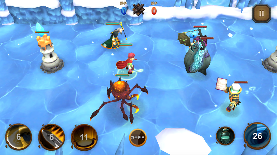 #2. Brawl Swords (iOS) 由: MoonGames