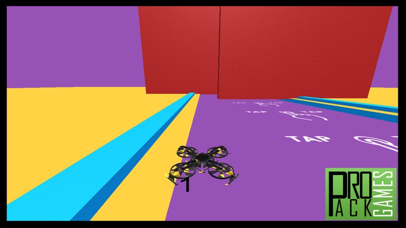 Drone Quadcopter simulador de vuelo - Toque para j screenshot 4