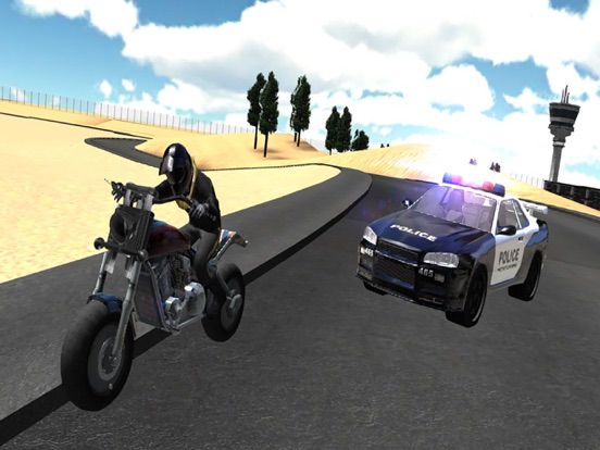 City Traffic Police Car Driving iPad screenshot