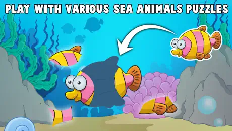 My First Sea Animals Puzzle Games