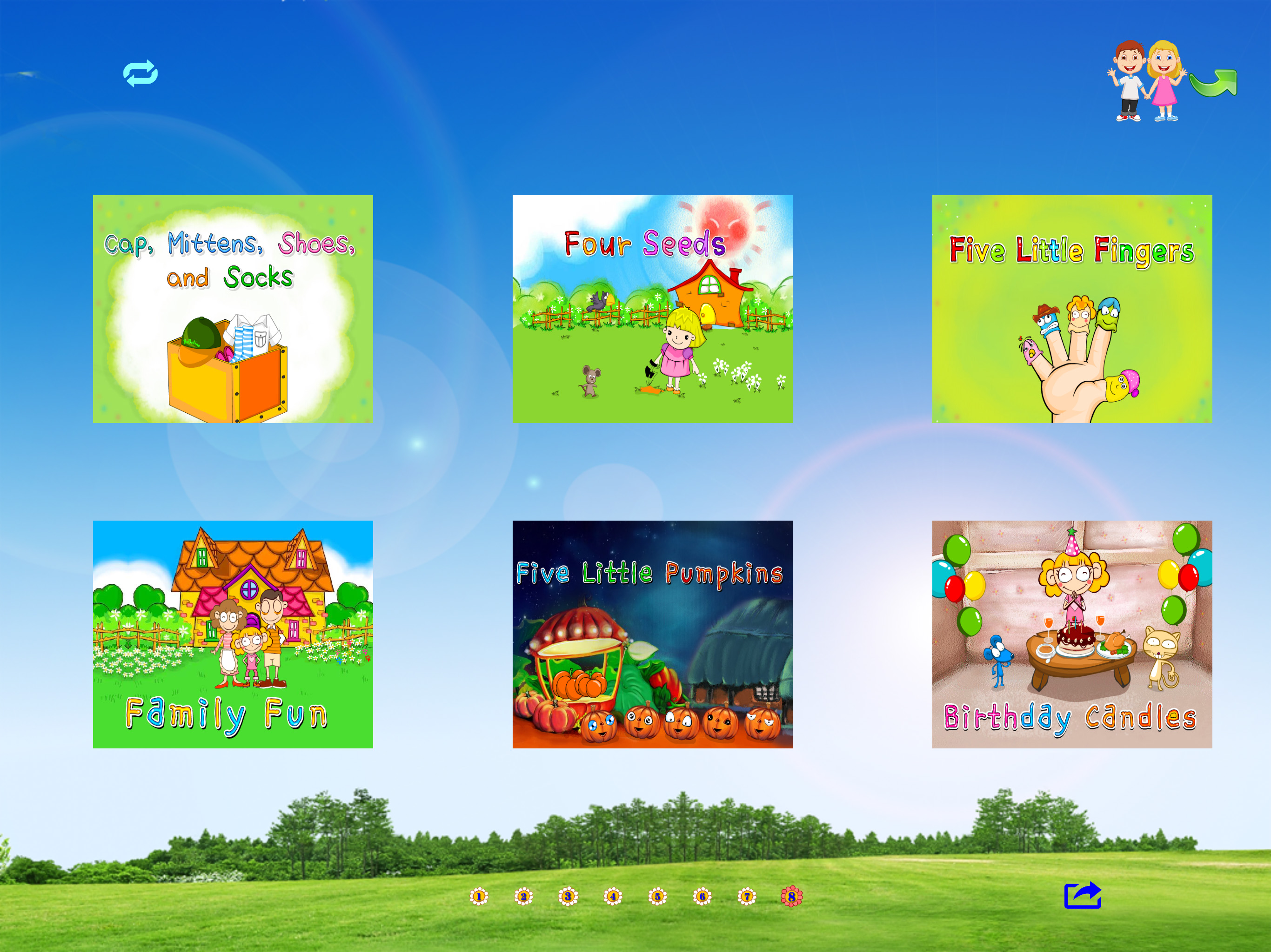 Animated kids poems