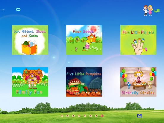 Animated kids poems iPad screenshot