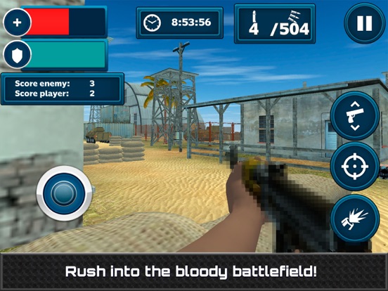 Special Commando War Force Attack iPad screenshot