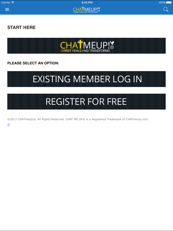 Screenshot #5 pour CHAT ME UP - Christian Social Network