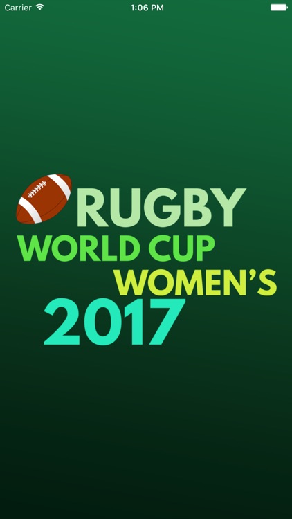 Schedule of Women's Rugby World Cup 2017