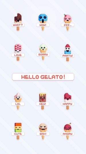 Hello Gelato! Screenshot