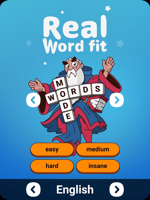 Word Fit Fill-Ins iPad screenshot 5 - Games app