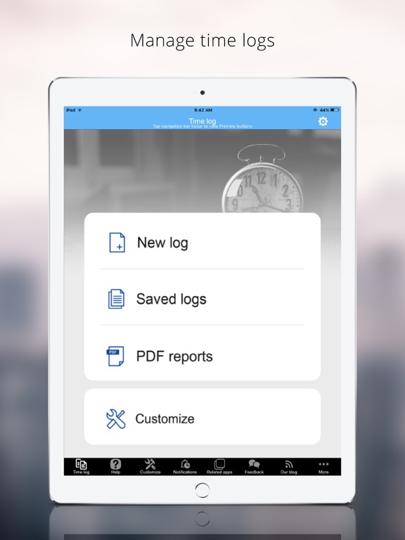Screenshot #4 pour Daily Time Log