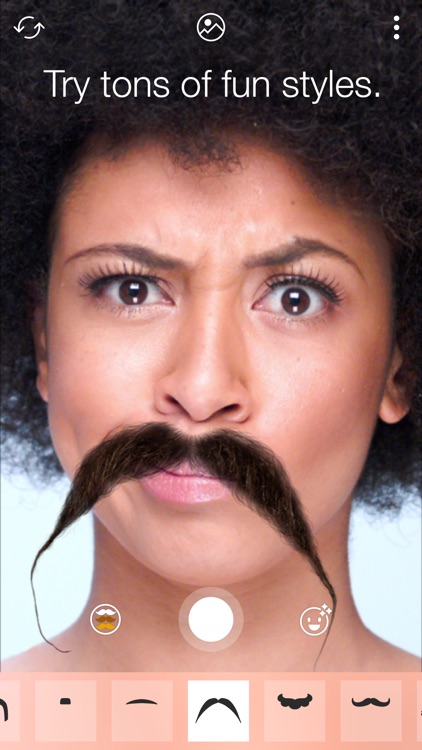 Stacheify - Mustache face app