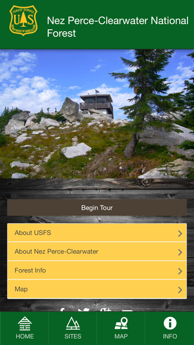 Screenshot #1 pour Nez Perce-Clearwater National Forest