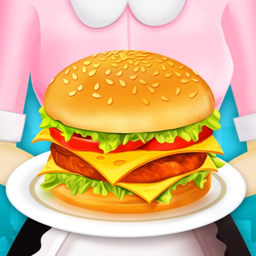 Burger Cafe - Cooking King Master icon
