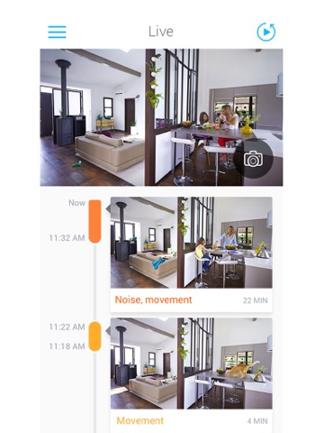 Screenshot #5 pour Withings Home Security Camera