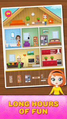 Game screenshot Doll House Decorating Game apk
