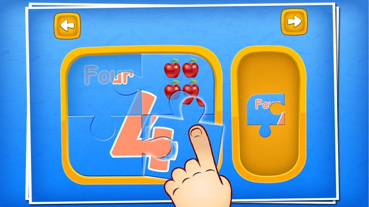 Preschool Kids Number Puzzles screenshot-3