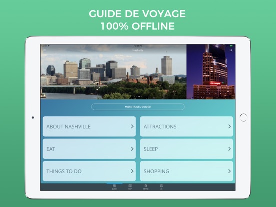 Screenshot #4 pour Nashville Guide Voyage avec Offline Maps