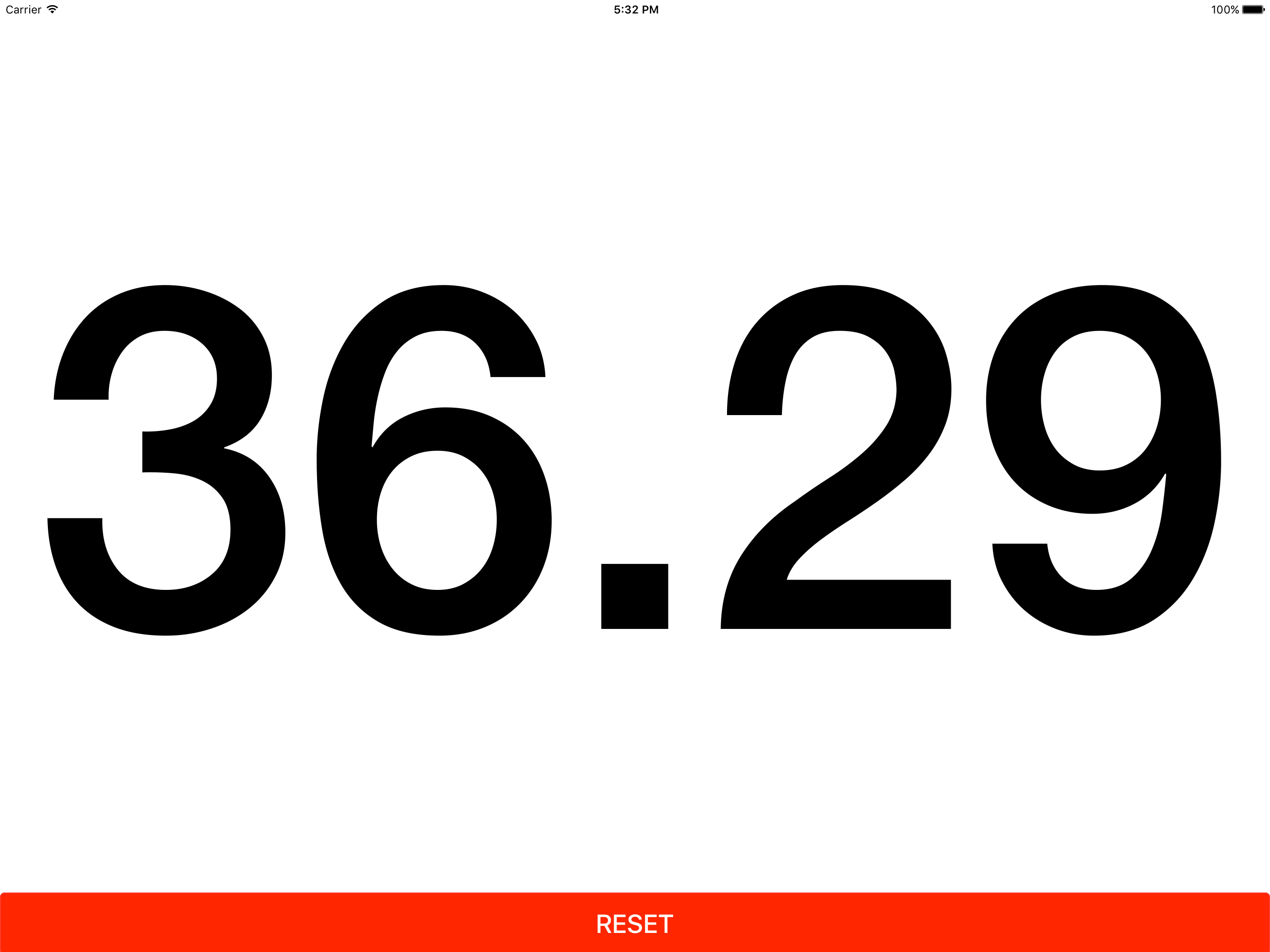 Herotime Zero: Timer Stopwatch Simply Big